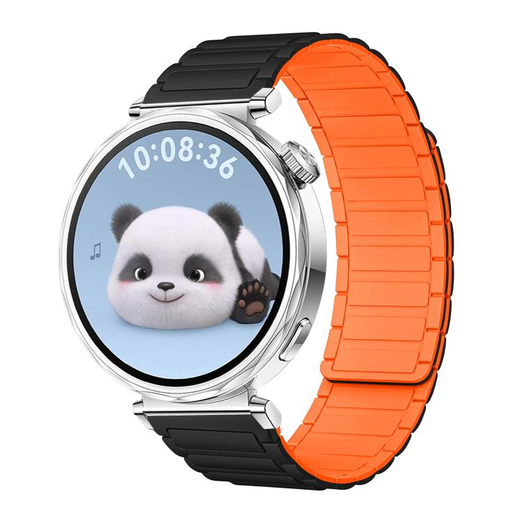 xDfind I-shaped Magnetic Silicone Watch Band, 18mm