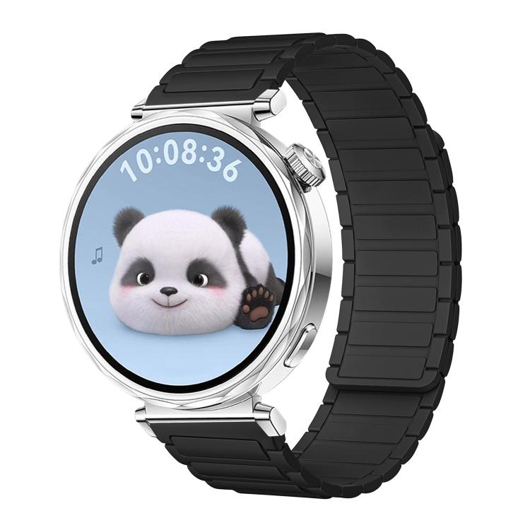 xDfind I-shaped Magnetic Silicone Watch Band, 18mm