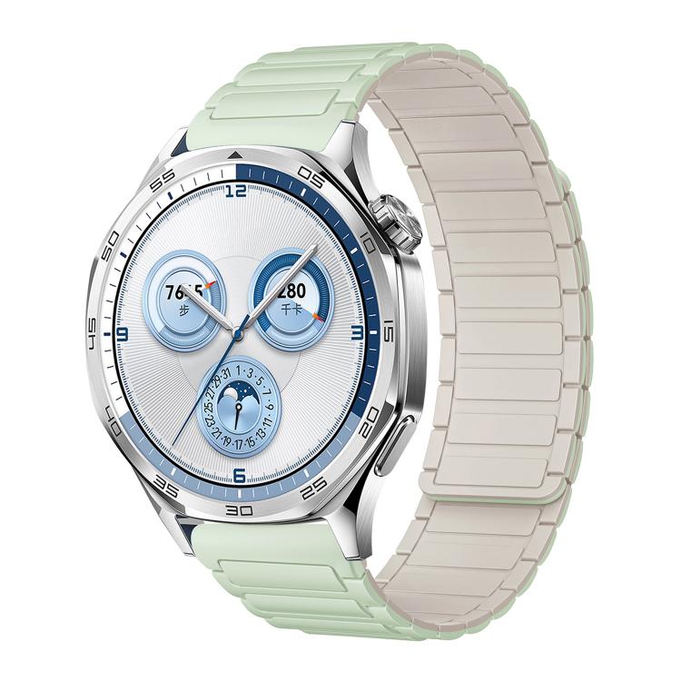 xDfind I-shaped Magnetic Silicone Watch Band, 22mm