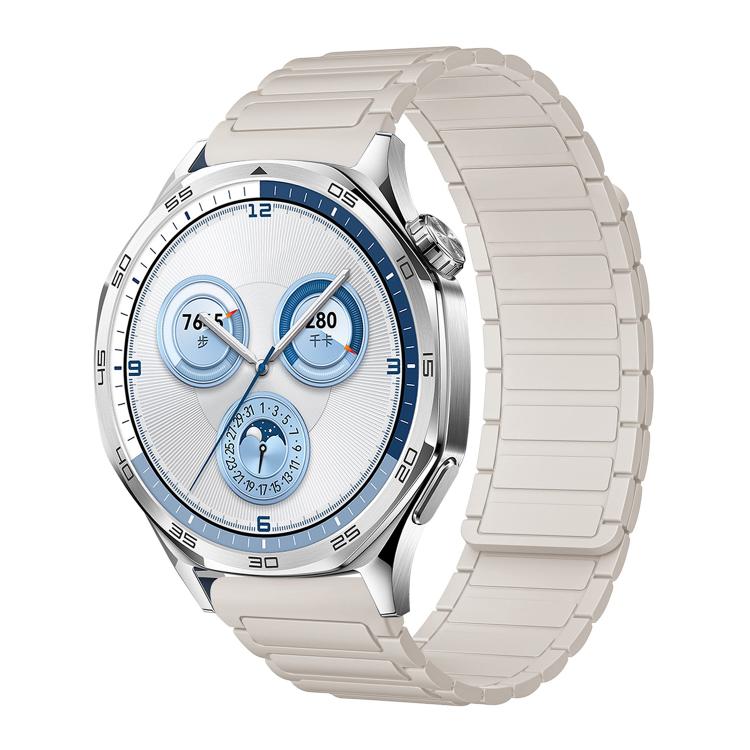 xDfind I-shaped Magnetic Silicone Watch Band, 22mm