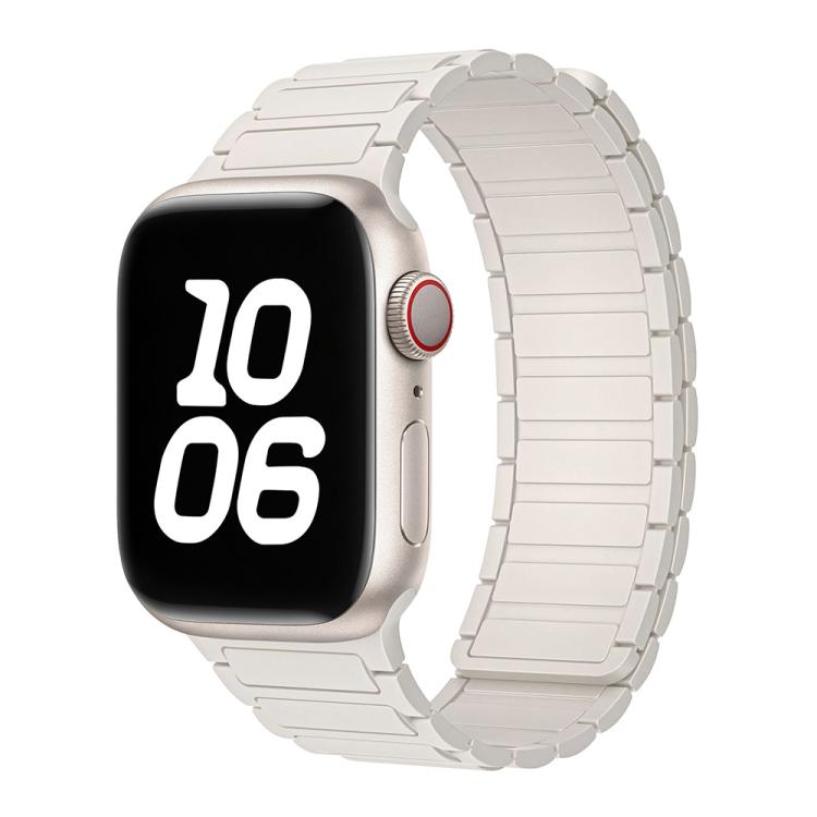 xDfind I-shaped Magnetic Silicone Watch Band, For Apple Watch 42 / 44 / 45 / 46 / 49mm