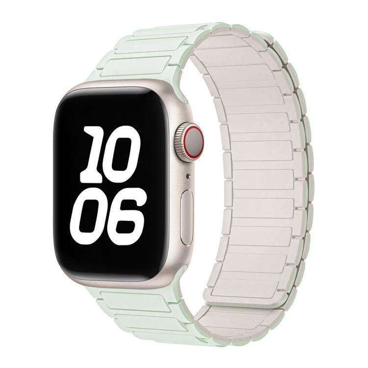 xDfind I-shaped Magnetic Silicone Watch Band, For Apple Watch 38 / 40 / 41 / S10 42mm