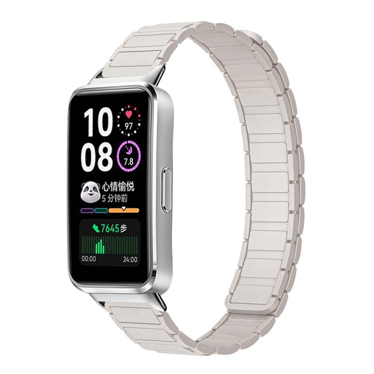 xDfind I-shaped Magnetic Silicone Watch Band, For Huawei Band 10 / 9 / 8