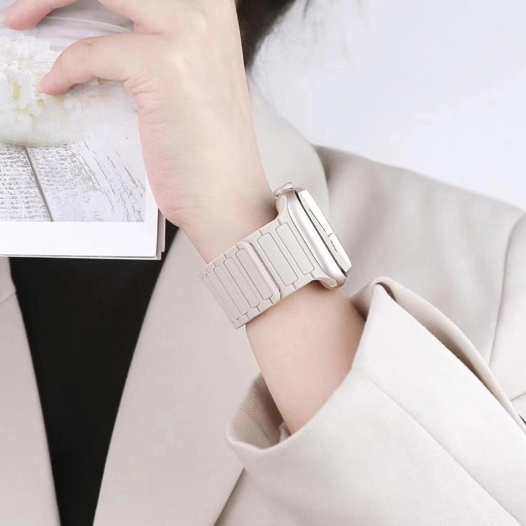 xDfind I-shaped Magnetic Silicone Watch Band, For Huawei Band 10 / 9 / 8
