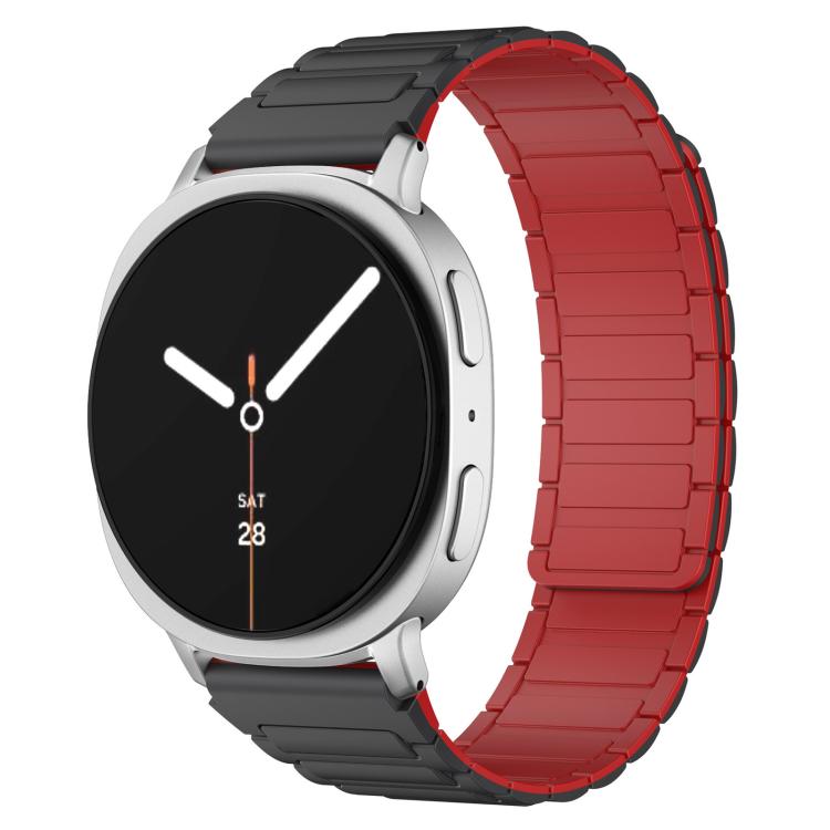 xDfind I-shaped Magnetic Silicone Watch Band, For Samsung Galaxy Watch8 / 8 Classic