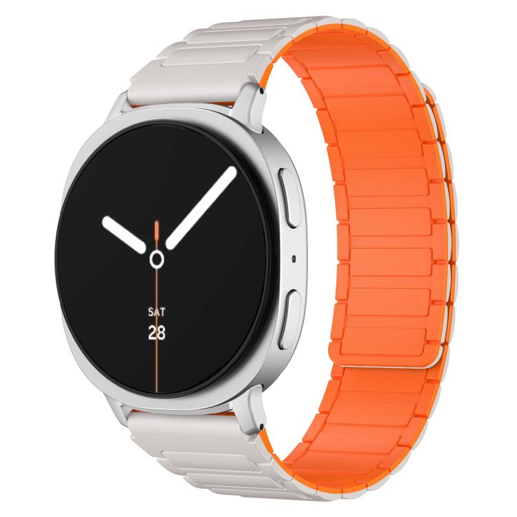 xDfind I-shaped Magnetic Silicone Watch Band, For Samsung Galaxy Watch8 / 8 Classic