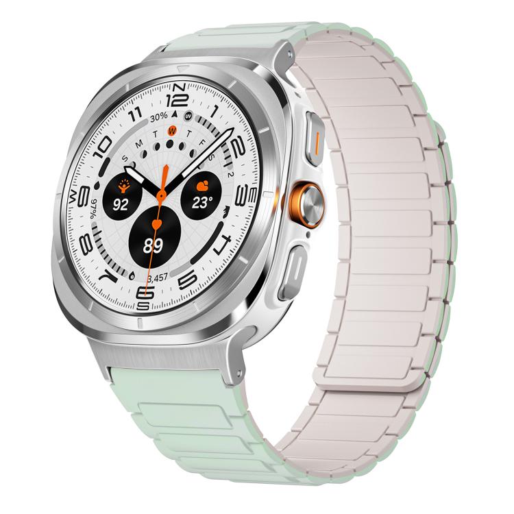 xDfind I-shaped Magnetic Silicone Watch Band, For Samsung Galaxy Watch Ultra / Ultra 2025