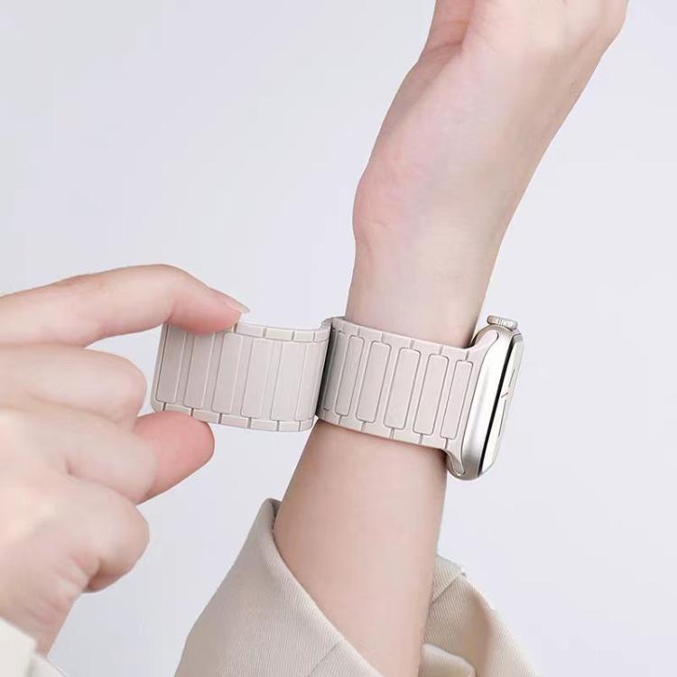 xDfind I-shaped Magnetic Silicone Watch Band, For Samsung Galaxy Fit3 SM-R390