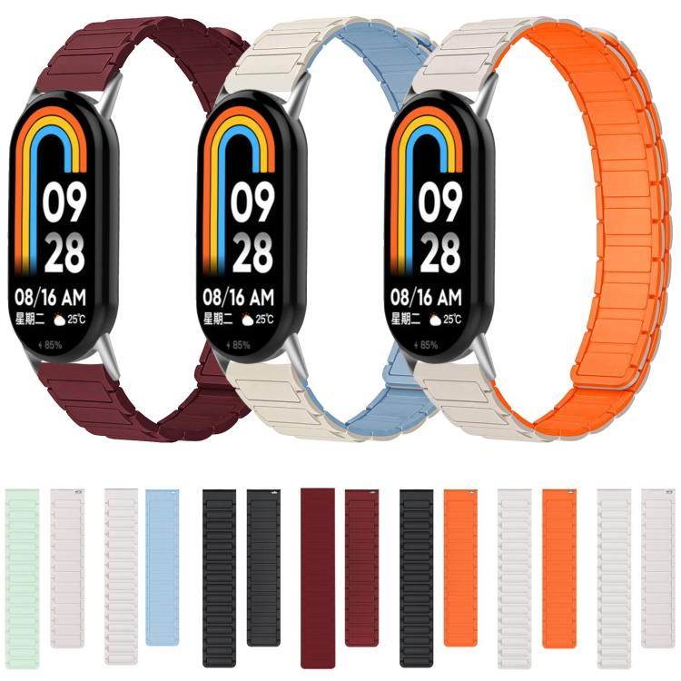 xDfind I-shaped Magnetic Silicone Watch Band
