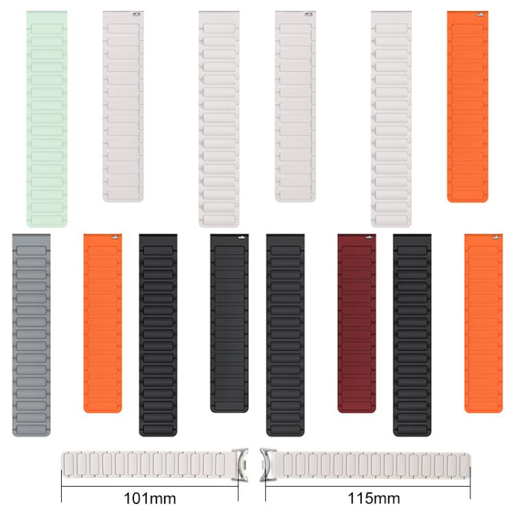xDfind I-shaped Magnetic Silicone Watch Band, For Xiaomi Smart Band 10 / 9 / 8