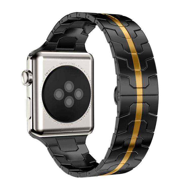 xDfind Butterfly Buckle Stainless Steel Watch Band, For Apple Watch 42 / 44 / 45 / 46 / 49mm