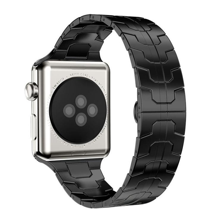 xDfind Butterfly Buckle Stainless Steel Watch Band, For Apple Watch 42 / 44 / 45 / 46 / 49mm