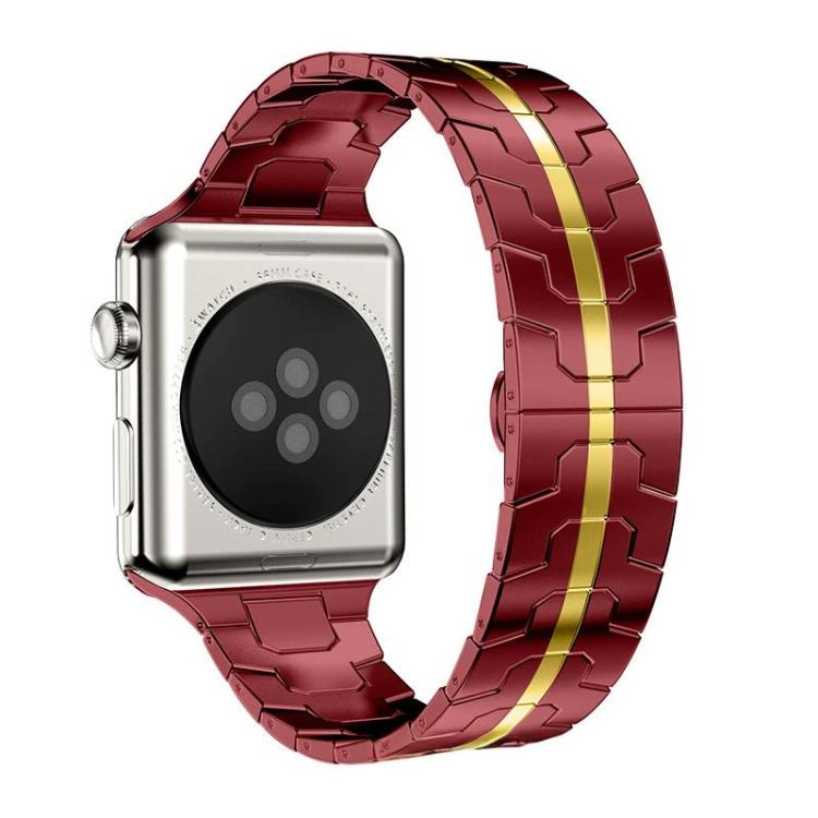 xDfind Butterfly Buckle Stainless Steel Watch Band, For Apple Watch 42 / 44 / 45 / 46 / 49mm