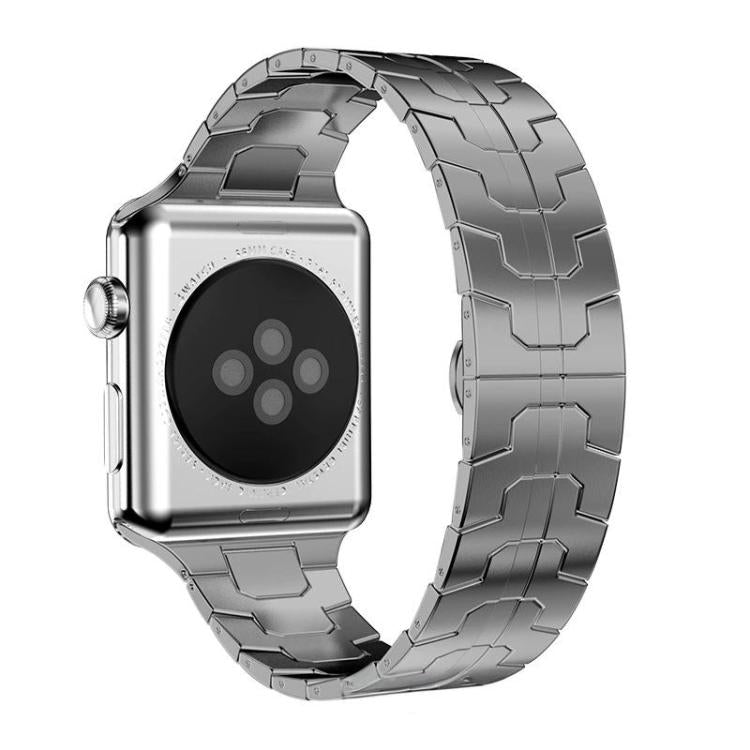 xDfind Butterfly Buckle Stainless Steel Watch Band, For Apple Watch 42 / 44 / 45 / 46 / 49mm