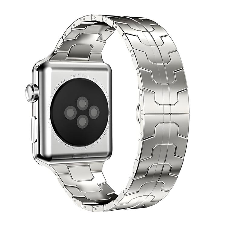 xDfind Butterfly Buckle Stainless Steel Watch Band, For Apple Watch 42 / 44 / 45 / 46 / 49mm