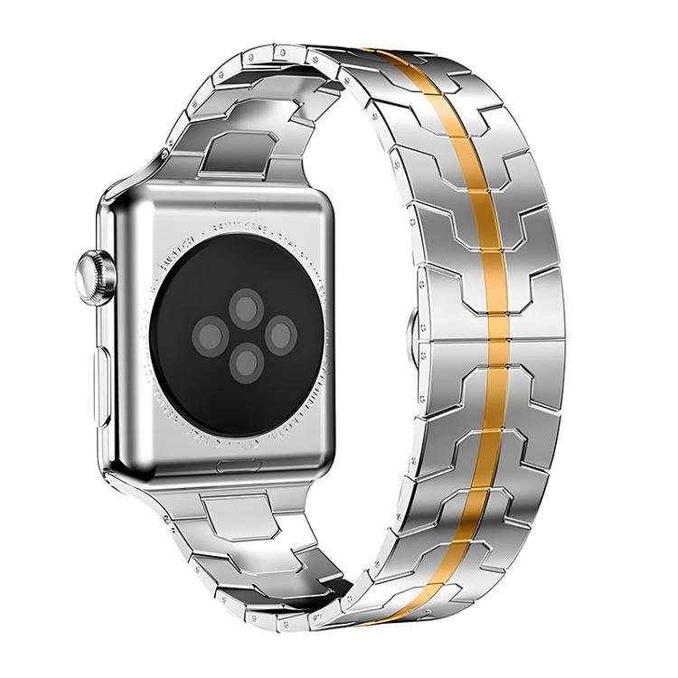 xDfind Butterfly Buckle Stainless Steel Watch Band, For Apple Watch 42 / 44 / 45 / 46 / 49mm