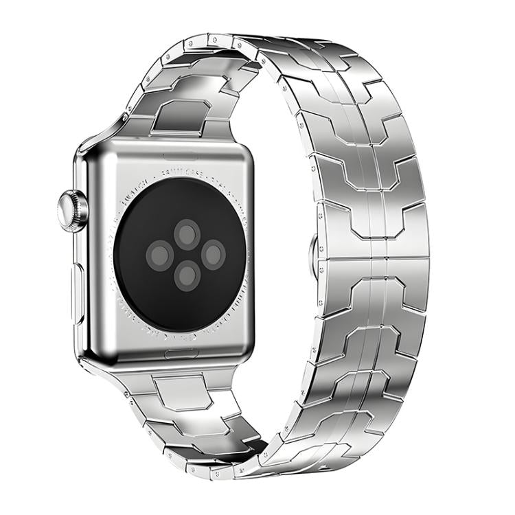 xDfind Butterfly Buckle Stainless Steel Watch Band, For Apple Watch 42 / 44 / 45 / 46 / 49mm
