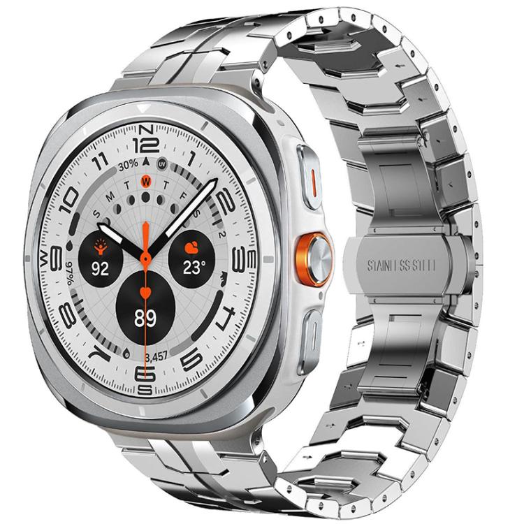 xDfind Butterfly Buckle Stainless Steel Watch Band, For Samsung Galaxy Watch8 / 8 Classic