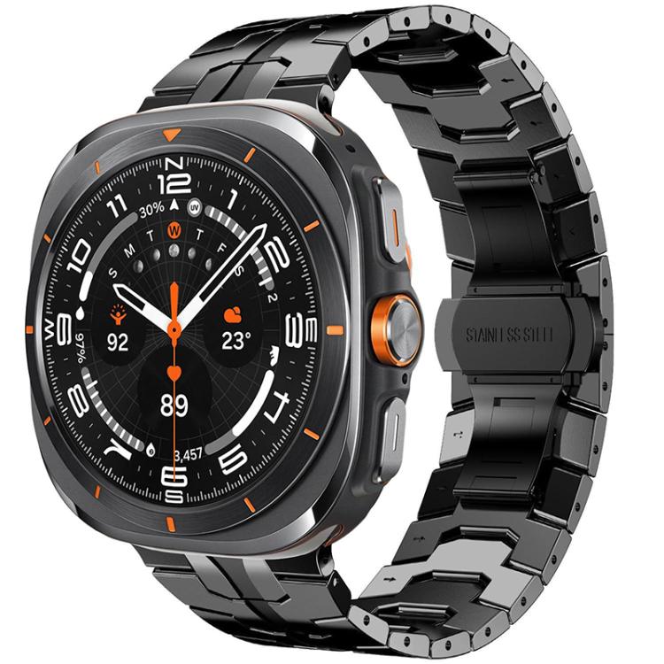 xDfind Butterfly Buckle Stainless Steel Watch Band, For Samsung Galaxy Watch Ultra / Ultra 2025