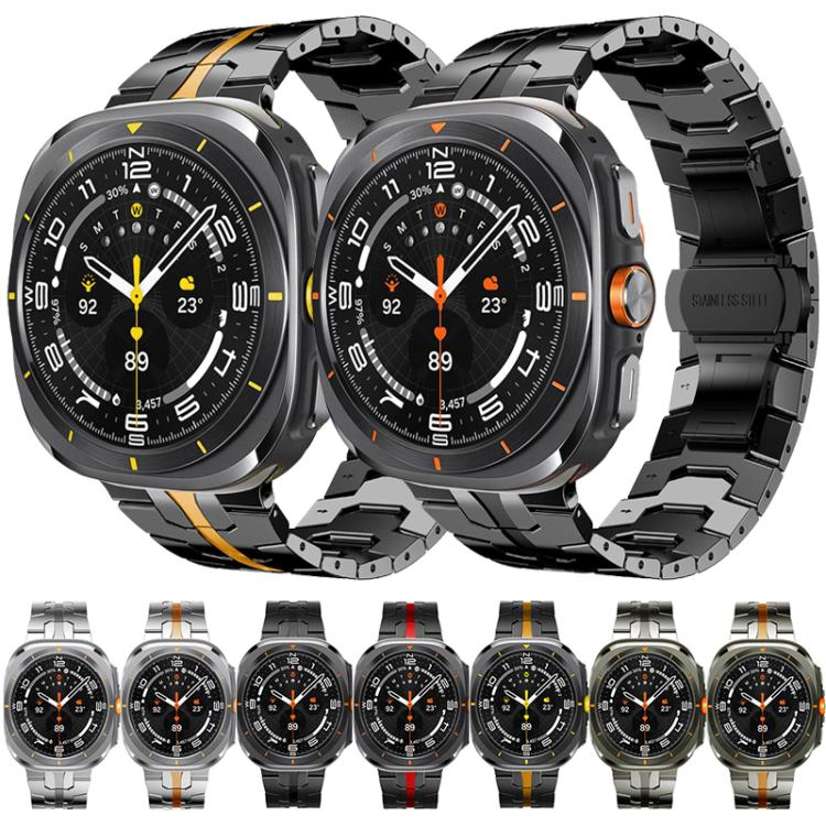 xDfind Butterfly Buckle Stainless Steel Watch Band, For Samsung Galaxy Watch Ultra / Ultra 2025