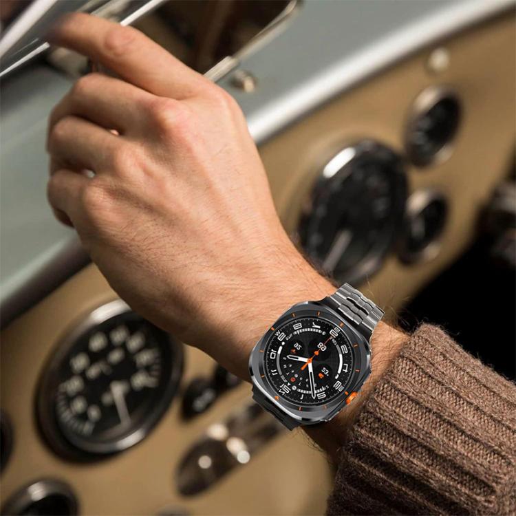 xDfind Butterfly Buckle Stainless Steel Watch Band, For Samsung Galaxy Watch Ultra / Ultra 2025