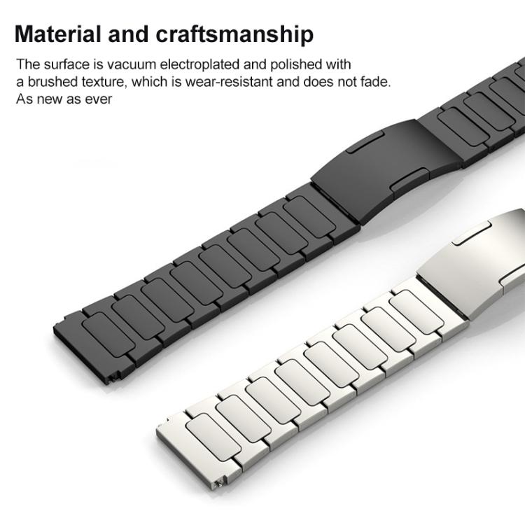 xDfind I-Shaped Buckle Stainless Steel Watch Band