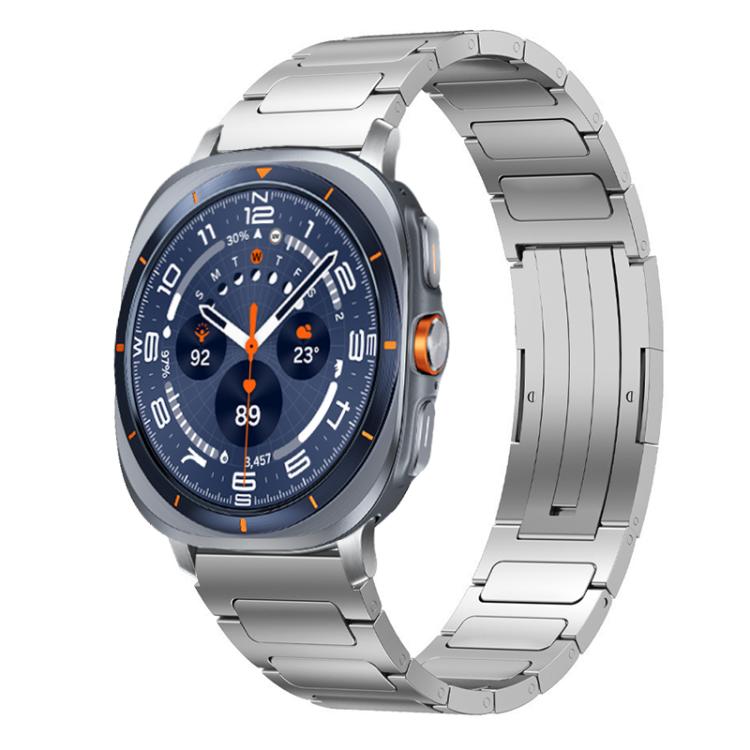 xDfind I-Shaped Buckle Stainless Steel Watch Band, For Galaxy Watch Ultra2 2026 / 2025 / 1 2024, For Galaxy Watch9 / 8 / 8 Classic