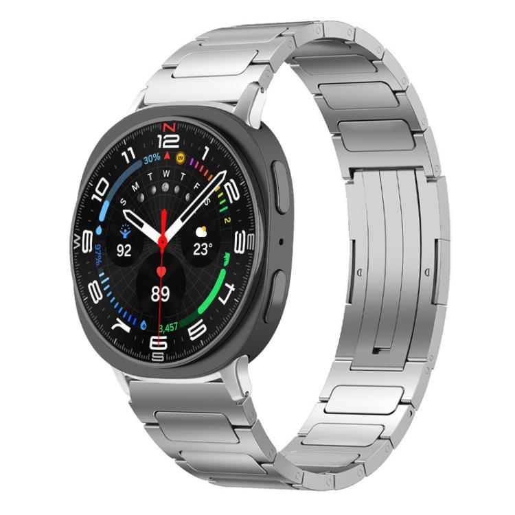 xDfind I-Shaped Buckle Stainless Steel Watch Band, For Galaxy Watch Ultra2 2026 / 2025 / 1 2024, For Galaxy Watch9 / 8 / 8 Classic