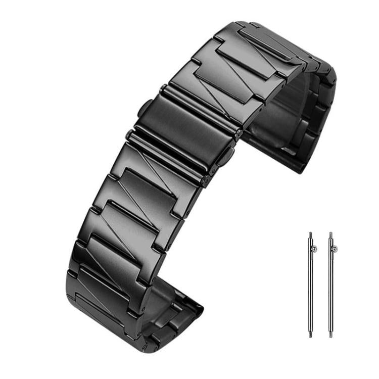 xDfind Stepped Stainless Steel Watch Band