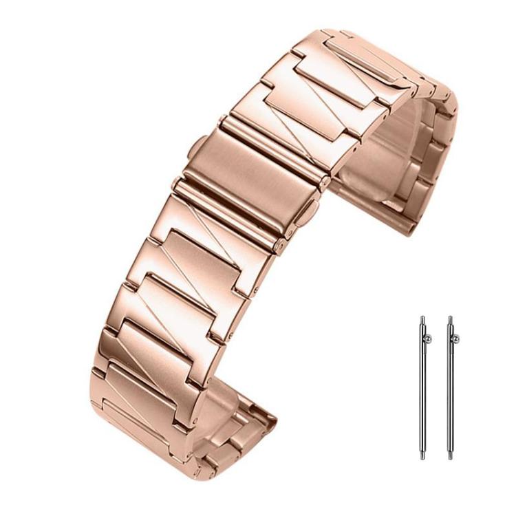 xDfind Stepped Stainless Steel Watch Band