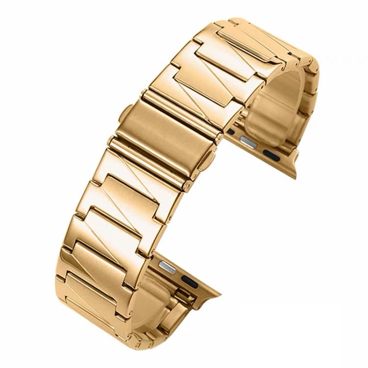 xDfind Stepped Stainless Steel Watch Band, For Apple Watch 42 / 44 / 45 / 46 / 49mm