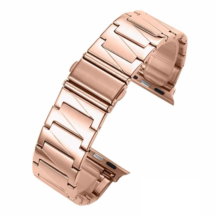 xDfind Stepped Stainless Steel Watch Band, For Apple Watch 42 / 44 / 45 / 46 / 49mm
