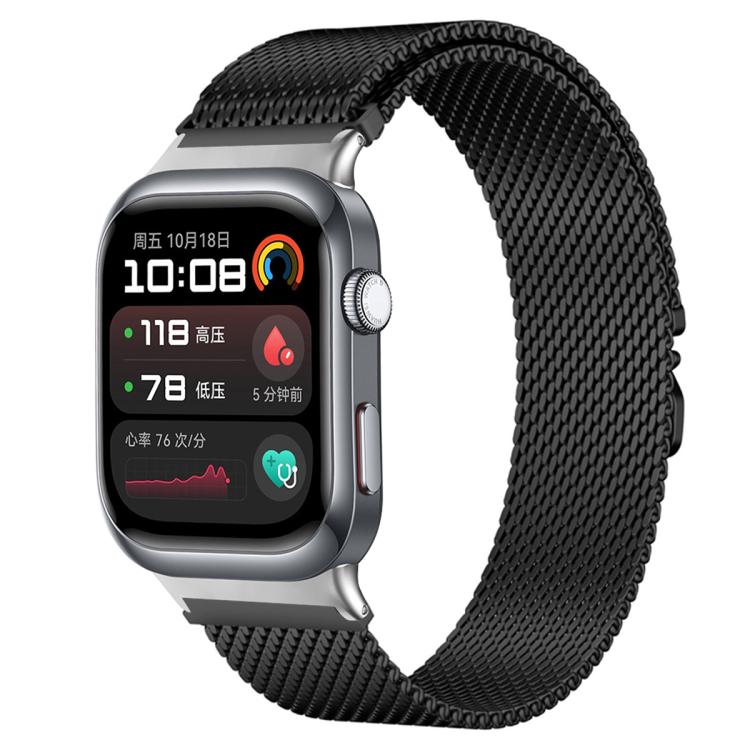 xDfind Milanese Parachute Buckle Stainless Steel Watch Band