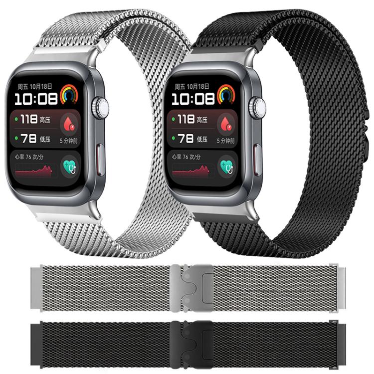 xDfind Milanese Parachute Buckle Stainless Steel Watch Band