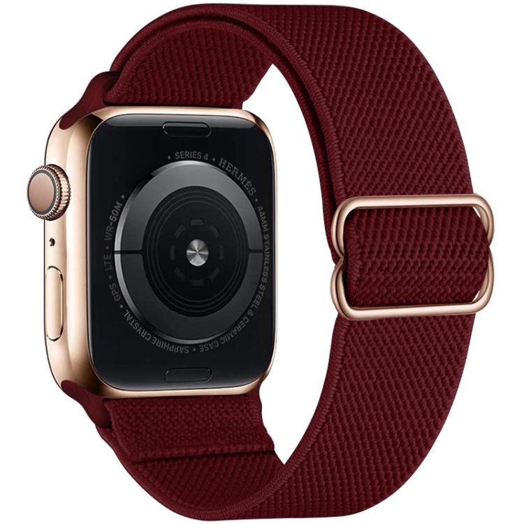 xDfind Adjustable Slide Buckle Elastic Nylon Watch Band, For Apple Watch 42 / 44 / 45 / 46 / 49mm
