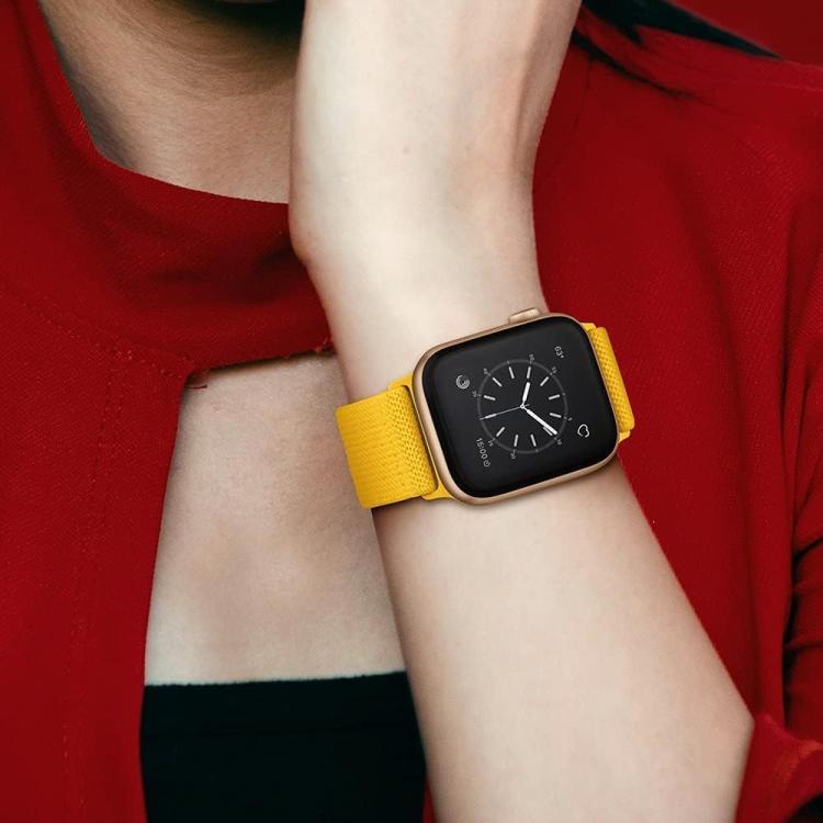 xDfind Adjustable Slide Buckle Elastic Nylon Watch Band, For Apple Watch 38 / 40 / 41 / S10 42mm