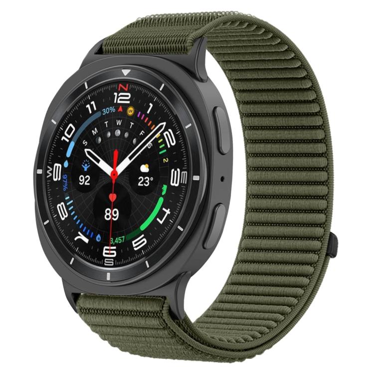xDfind Woven Nylon Hook And Loop Fastener Watch Band