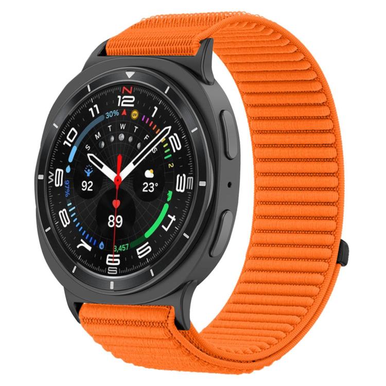 xDfind Woven Nylon Hook And Loop Fastener Watch Band, For Samsung Galaxy Watch8 / 8 Classic