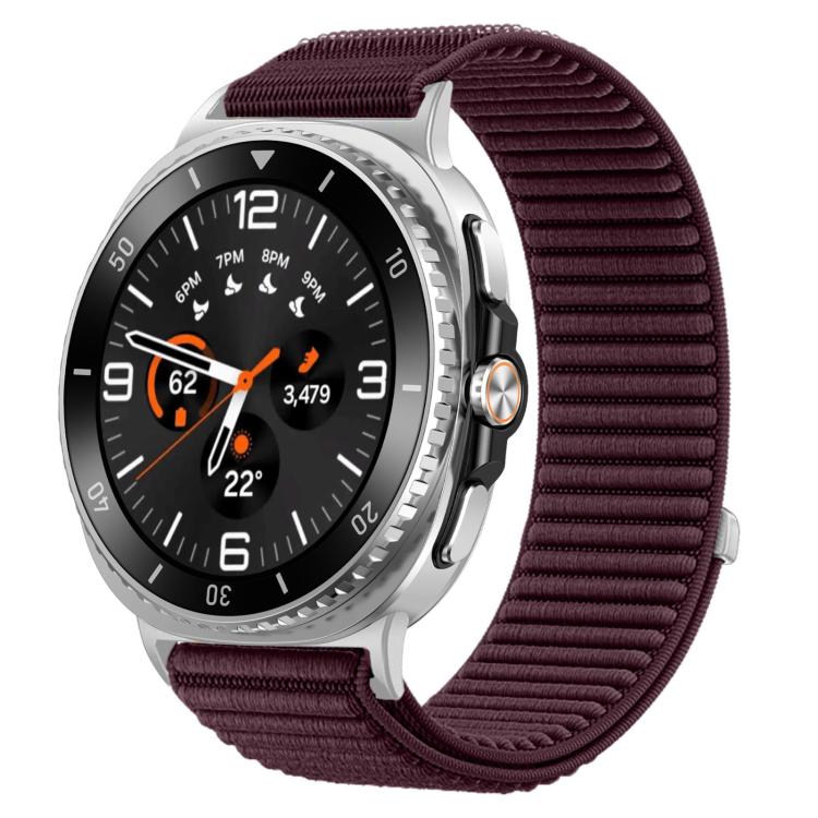 xDfind Woven Nylon Hook And Loop Fastener Watch Band