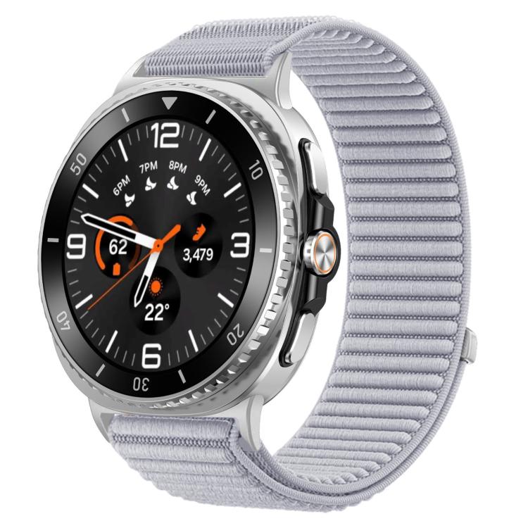 xDfind Woven Nylon Hook And Loop Fastener Watch Band, For Samsung Galaxy Watch8 / 8 Classic