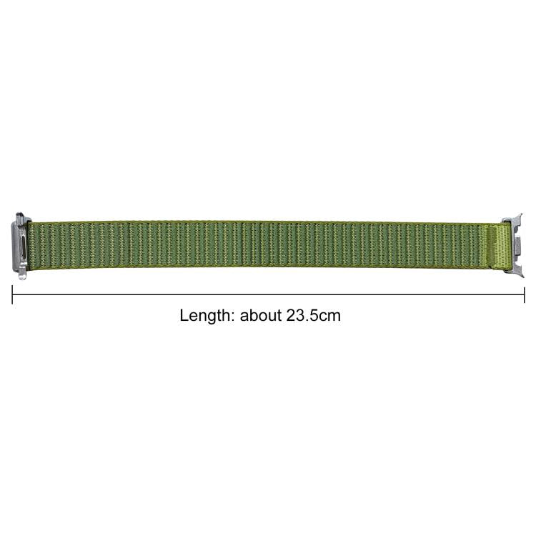 xDfind Woven Nylon Hook And Loop Fastener Watch Band