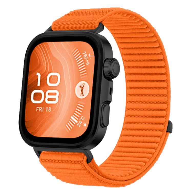 xDfind Woven Nylon Hook And Loop Fastener Watch Band, For Huawei Watch Fit4 / Fit4 Pro / Fit3