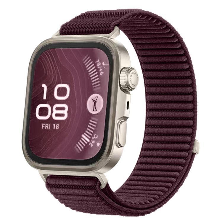 xDfind Woven Nylon Hook And Loop Fastener Watch Band, For Huawei Watch Fit4 / Fit4 Pro / Fit3