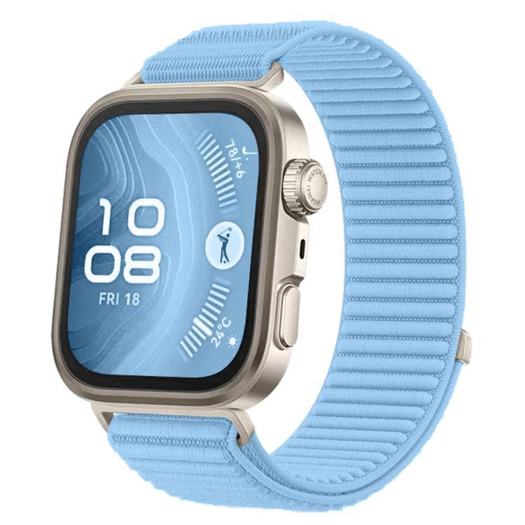 xDfind Woven Nylon Hook And Loop Fastener Watch Band, For Huawei Watch Fit4 / Fit4 Pro / Fit3