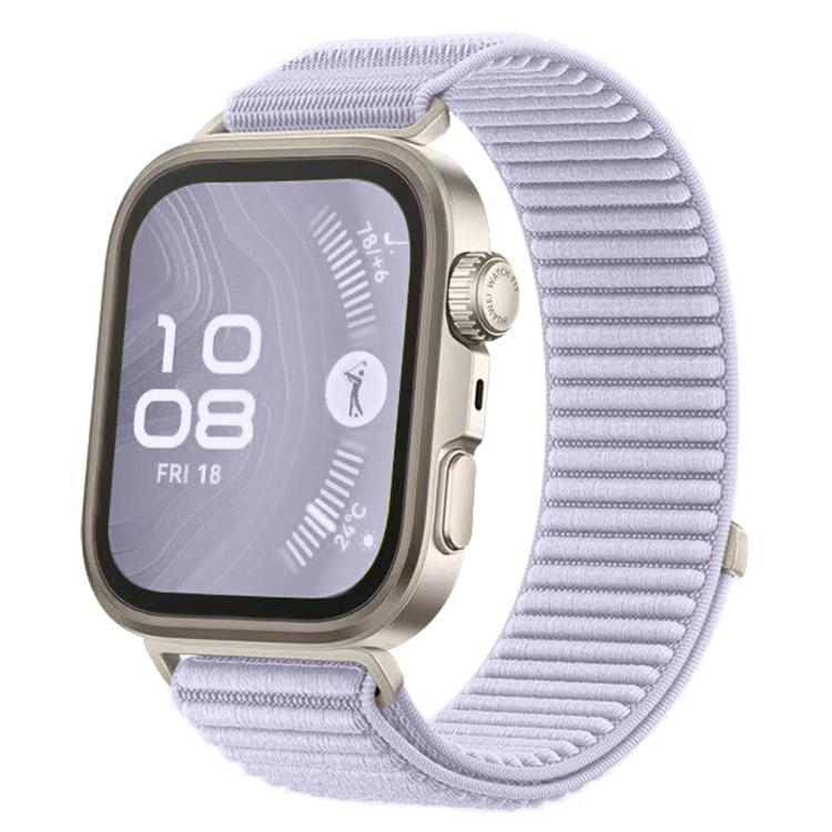 xDfind Woven Nylon Hook And Loop Fastener Watch Band, For Huawei Watch Fit4 / Fit4 Pro / Fit3