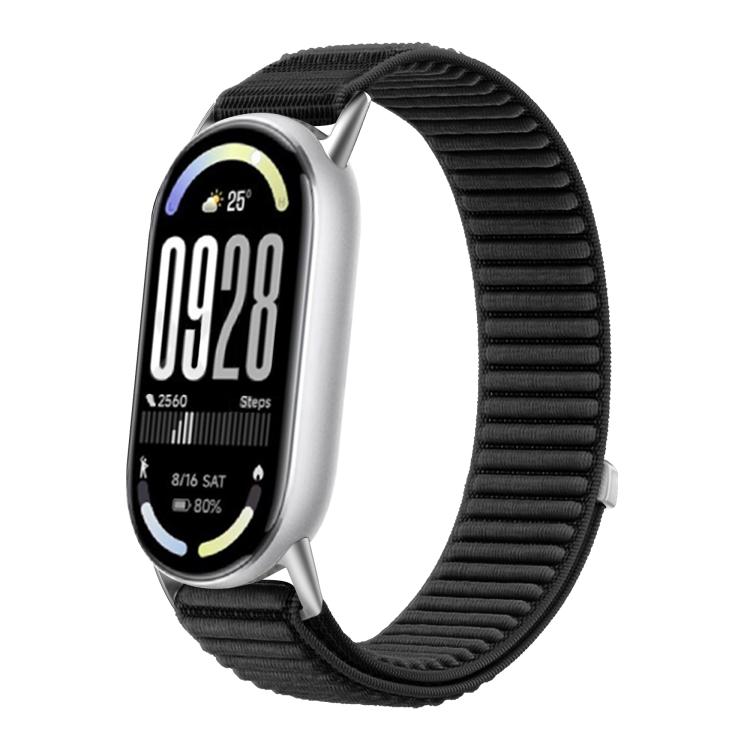 xDfind Woven Nylon Hook And Loop Fastener Watch Band, For Xiaomi Smart Band 10 / 9 / 8