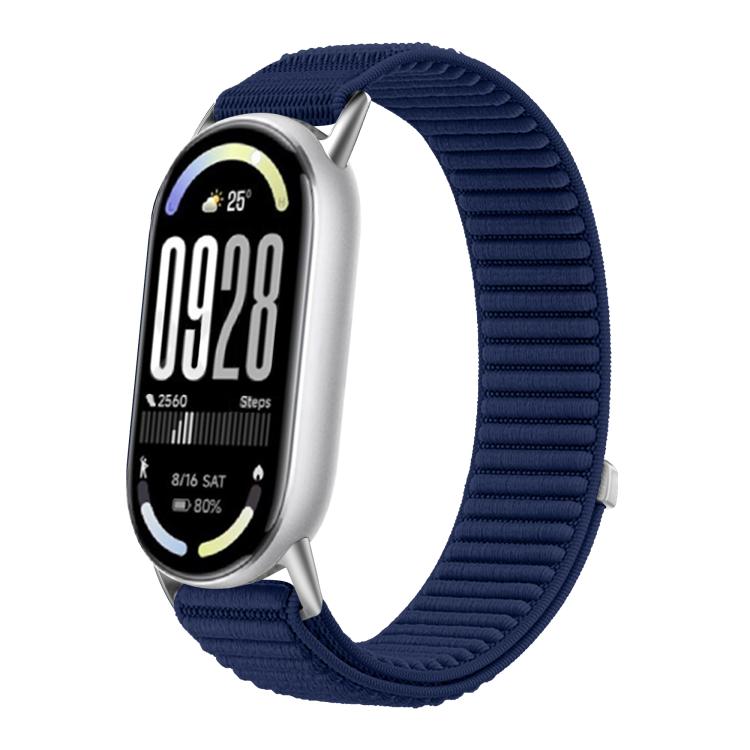 xDfind Woven Nylon Hook And Loop Fastener Watch Band, For Xiaomi Smart Band 10 / 9 / 8