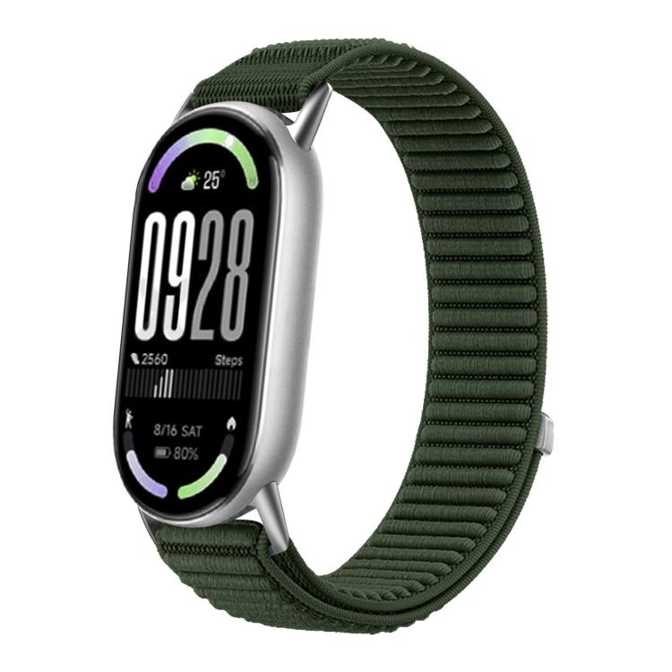 xDfind Woven Nylon Hook And Loop Fastener Watch Band