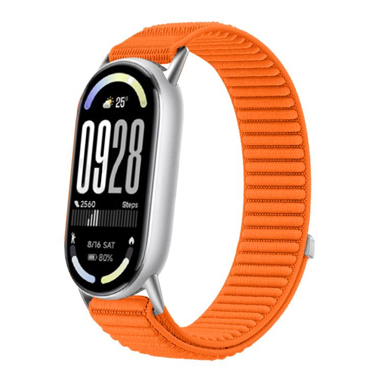 xDfind Woven Nylon Hook And Loop Fastener Watch Band, For Xiaomi Smart Band 10 / 9 / 8