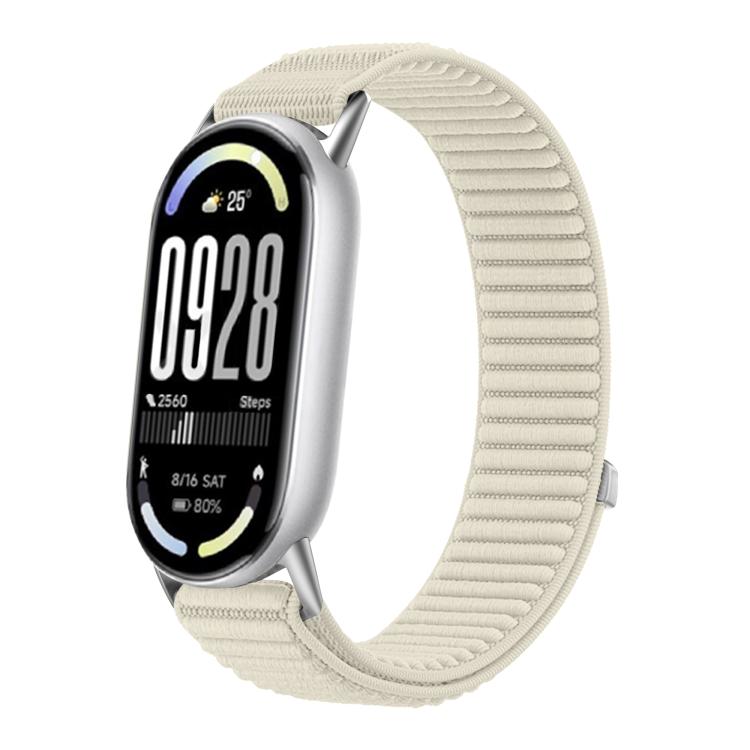 xDfind Woven Nylon Hook And Loop Fastener Watch Band, For Xiaomi Smart Band 10 / 9 / 8